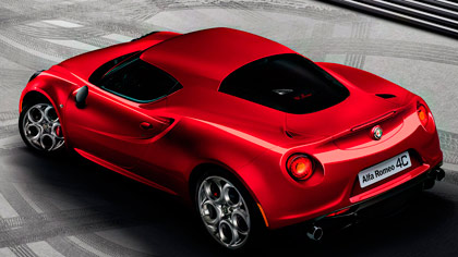 Alfa Romeo 4C. Modelo 2013