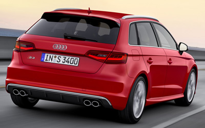 Audi S3. Modelo 2013.