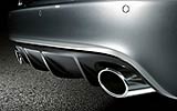 Audi RS6 Avant. Modelo 2009. Imagen. Familiar. Difusor-escape. Color Plata Monza Metalizado