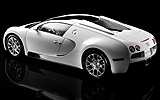Bugatti Veyron 16.4 Grand Sport. Gama 2009. Imagen. Carrocer�a descapotable. Lateral posterior cenital. Est�tica. Estudio.