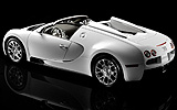 Bugatti Veyron 16.4 Grand Sport. Gama 2009. Imagen. Carrocer�a descapotable. Lateral posterior cenital. Est�tica. Estudio. Descapotado.