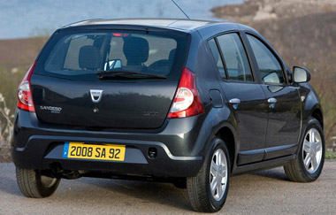 Dacia Sandero. Modelo 2008