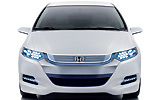 Honda Insight Concept. Prototipo 2008. Imagen. Exterior. Frontal. Coche parado. Estudio.