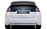 Honda Insight Concept. Prototipo 2008. Imagen. Exterior. Posterior. Coche parado. Estudio.