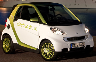 smart fortwo electric drive. Modelo 2010.