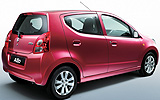 Suzuki Alto. Modelo 2009. Imagen. Exterior. Frontal lateral. Coche est&aacute;tico. Estudio