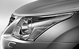 Toyota Avensis. Modelo 2009. Imagen. Exterior. Detalle. Faro delantero izquierdo.