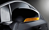 Toyota Avensis. Modelo 2009. Cross Sport. Imagen. Exterior. Detalle. Retrovisor. Intermitente.