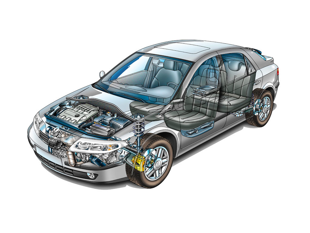 Лагуна бензин. Renault Laguna 2. Конструкция кузова Рено Лагуна 1. Устройство Рено лагуны 2. Рено Лагуна 2006 подвеска.