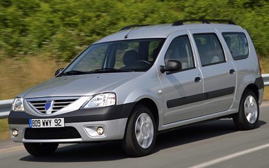 Dacia Logan Break Ambiance dCi 85 CV 7 plazas (2008-2009). Precio y ficha técnica.