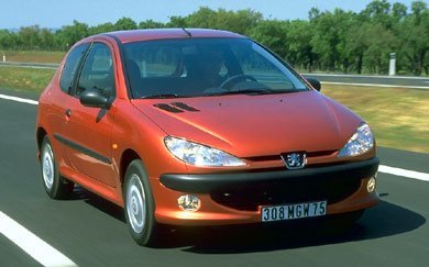 Peugeot 206 3p XR  HDi (2001-2003). Precio y ficha técnica.