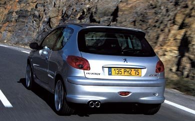 Peugeot 206 3p RC (2003-2006) | Precio y ficha técnica 
