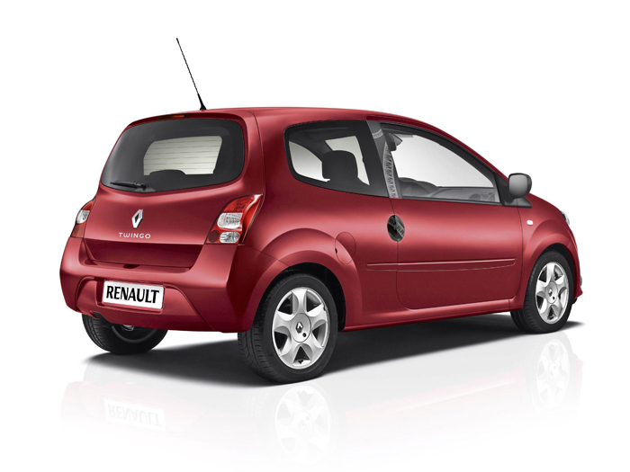 Prueba de consumo (68): Renault Twingo Yahoo 1.2 16v. Exterior - trasera