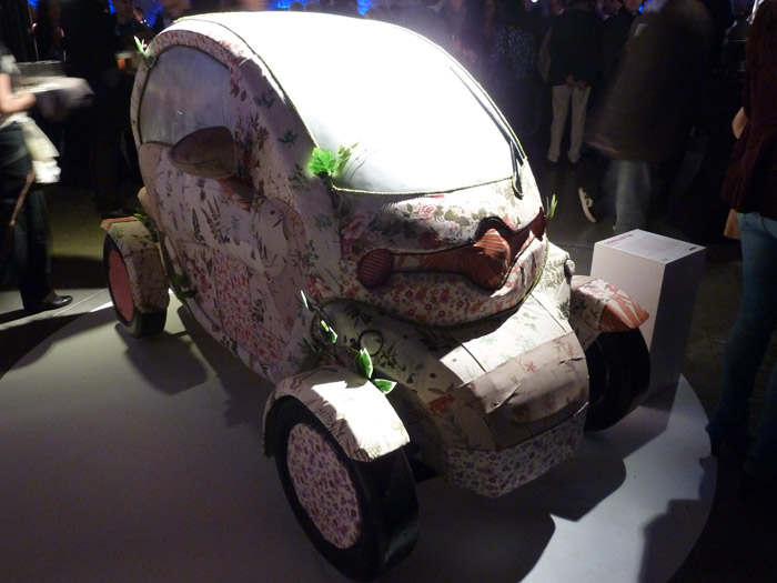 Renault Twizy. Exposición de arte. Gabriela Bettini