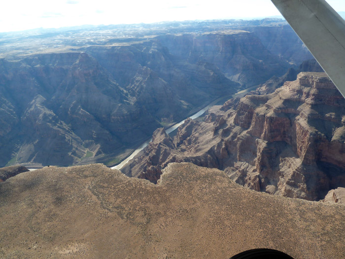 Gran Cañón del Colorado. Vistas desde una avioneta