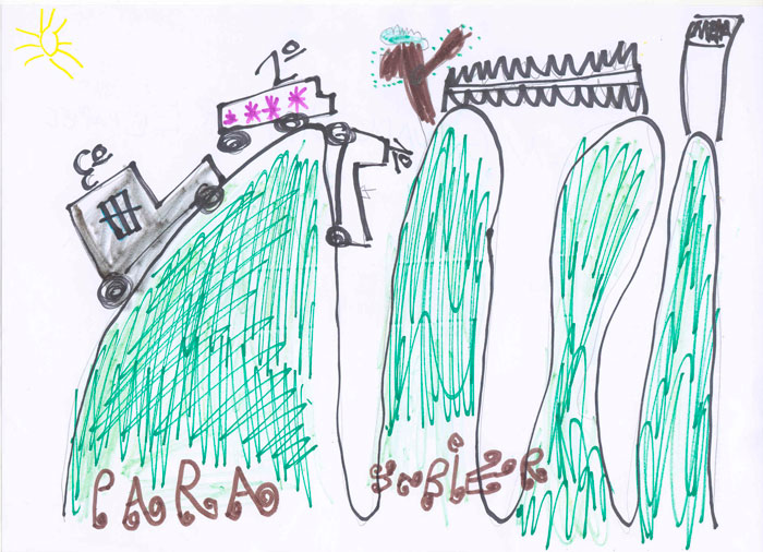 Eco Desafío 2013. Dibujo de David