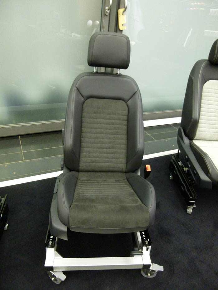 Presentación Volkswagen Passat 2015. Asiento