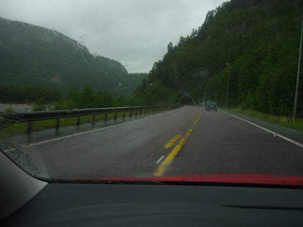 Trondheim. Cambio-carretera