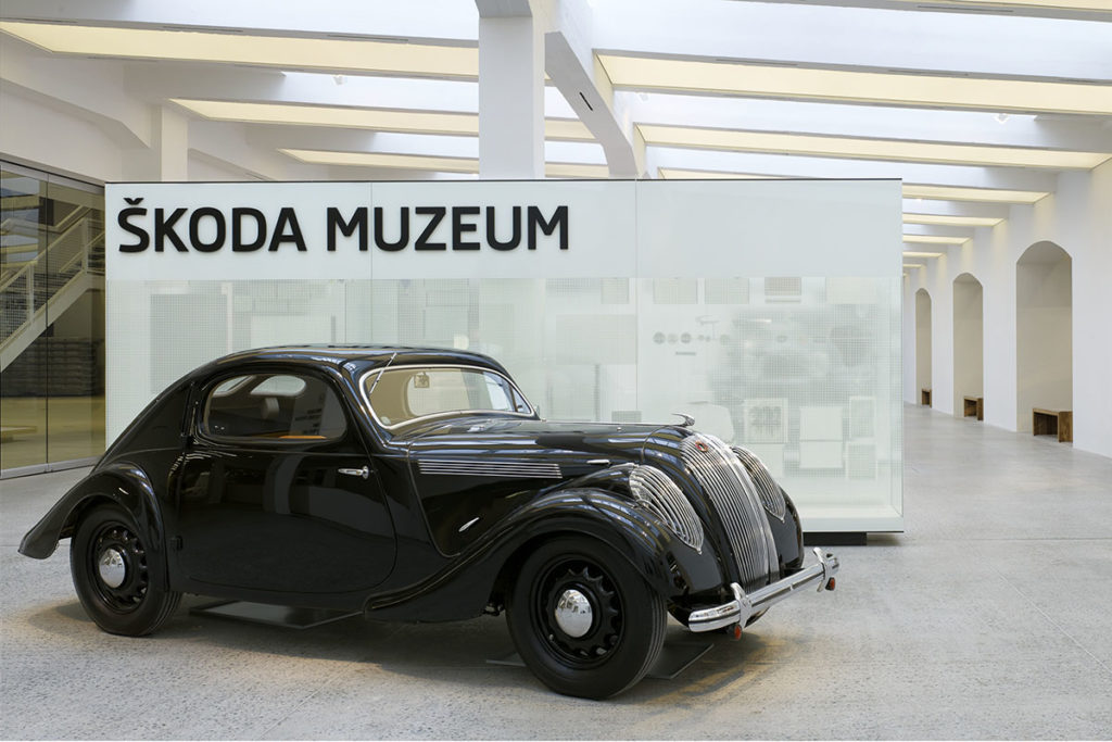 Skoda Muzeum. Mlada Boleslav, CZ