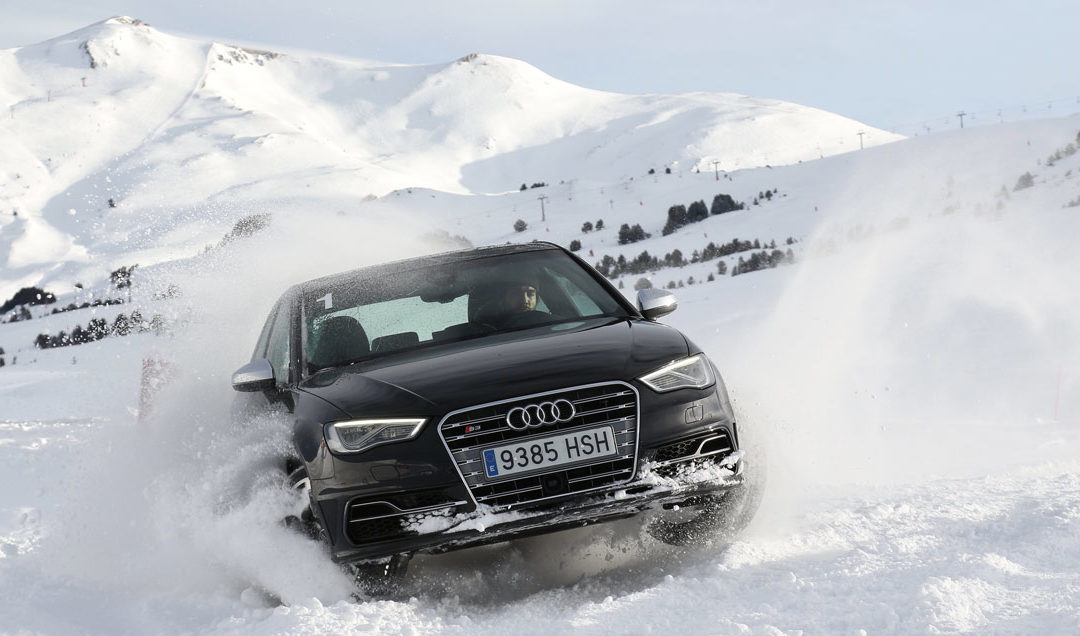 Cursos de conducción. Audi Winter Driving Experience