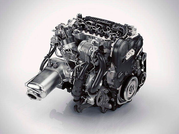 El 2.0 turbodiesel es, simultáneamente, potente, elástico, de respuesta instantánea y sumamente económico.