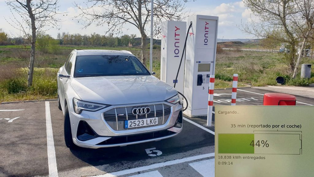 Recarga IONITY Audi e-tron