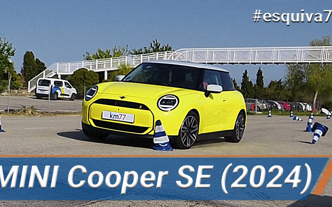 MINI Cooper SE | Maniobra de esquiva y eslalon