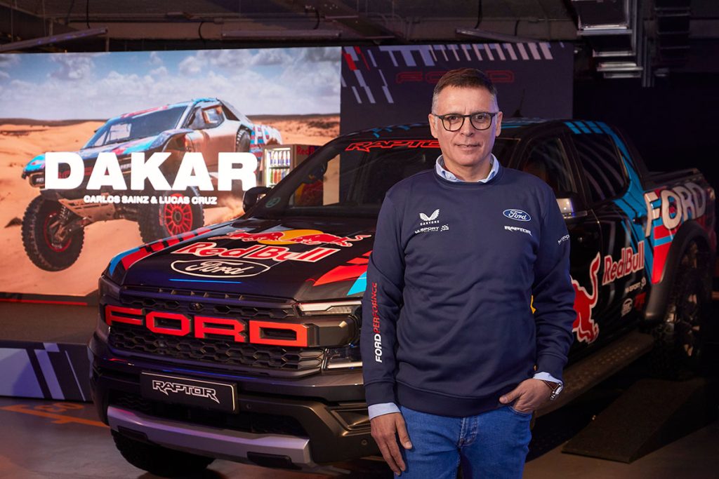 Lucas Cruz, copiloto. Vencedor de 4 ediciones del Rally Dakar.