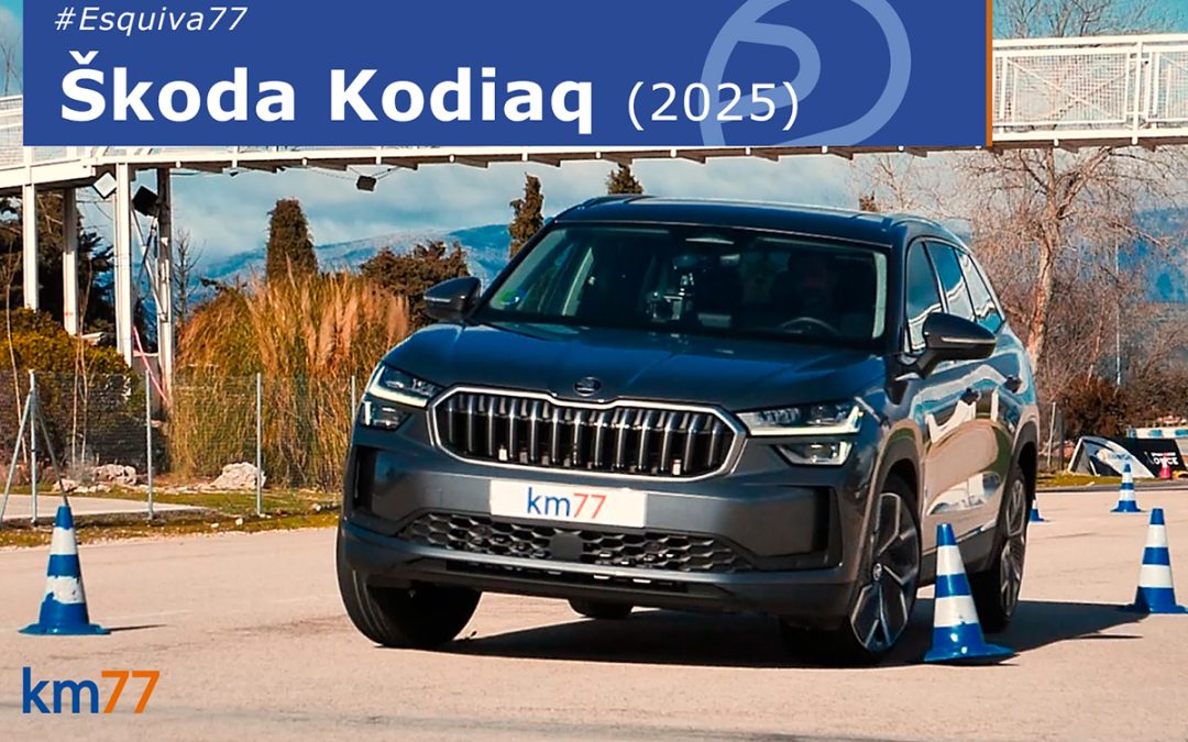 Škoda Kodiaq (2025) | Maniobra de esquiva y eslalon